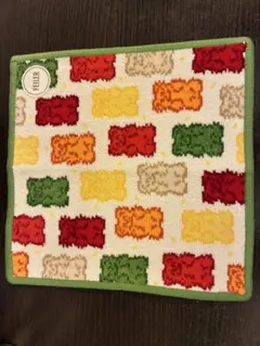 FEILER ハリボーコラボ柄　タオルハンカチ 約25cm