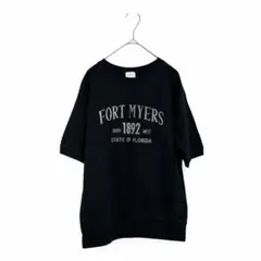 445×, アーバンリサーチドアーズ ロゴT 黒 M 半袖のサムネイル