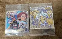 ワンピース 大海賊 シールウエハースLOG.14★ USGR+ルフィ、SEC四皇