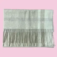 【新品】FURLA フルラ ウール ラメ ブロックチェック マフラー