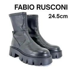 【FABIO RUSCONI】ファビオルスコーニ（24.5cm）　ショートブーツ