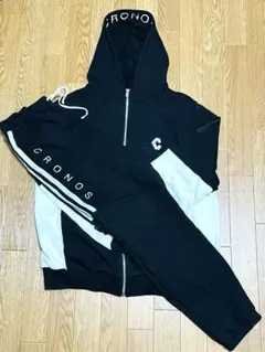 CRONOS フード付き　スウェット上下セット　メンズ