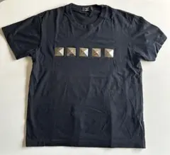 スタッズ付き黒Tシャツ Mサイズのサムネイル