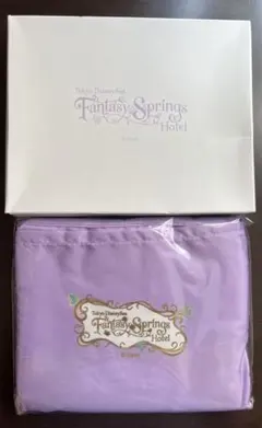 東京ディズニーシーファンタジースプリングスホテル宿泊者限定エコバッグ箱付き