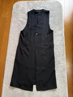 クラシカルエルフ ロングジレ 黒 M