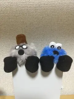 パペットスンスンひっかけマスコット　スンスン　ゾンゾン　２点セット