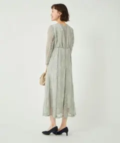 【タグ付】green label relaxing レースワンピース