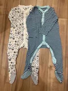 足付きロンパース 2点セット