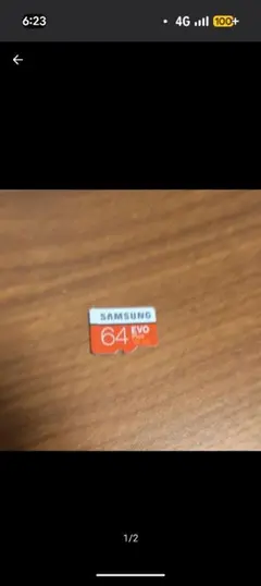 Samsung 64GB EVO miniSDカード