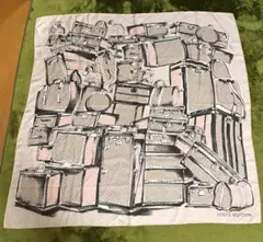 Louis Vuitton トランクイラスト 大判スカーフ