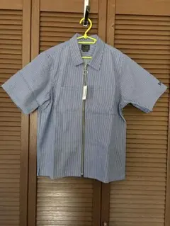 最新NEW ERA半袖ヒッコリー ワークシャツ BLACK LABEL SS26のサムネイル