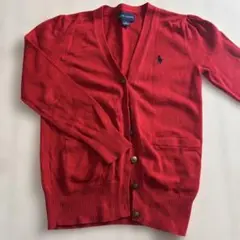 Ralph Lauren レッド カーディガン 6