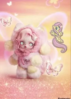 スカルパンダ マイリトルポニー Fluttershy スカパン　　ぬいぐるみ