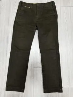FAT エフエーティー パンツ　ダークグリーン　 KHAKI カーキ チノパンのサムネイル