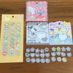 サンリオ おはじきふうシール 4種セット