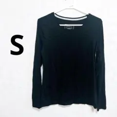 CHARTER CLUB ブラック長袖Tシャツ 『S』 シンプル インナー