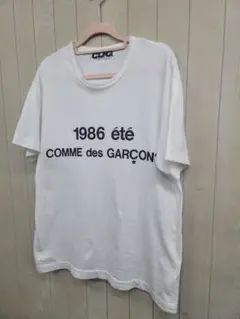COMME des GARÇONS 1986 Tシャツ L ホワイト 試着のみ - メルカリ