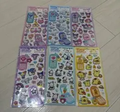 【国内正規品】サンリオ平成ハッピーフォンステッカー 6セット