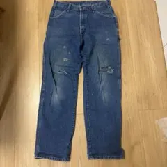 dickiesダメージ加工 ペインターパンツ