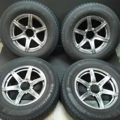 社外アルミ ミシュラン 冬 265/65R17 プラド ハイラックス サーフのサムネイル