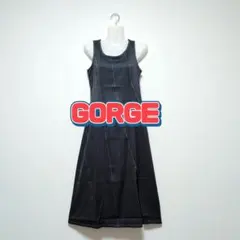 GORGE　ゴージ　ノースリーブ　配色　ステッチ　スリット　ロング　ワンピースのサムネイル