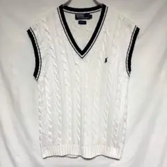 Polo by Ralph Lauren チルデン ケーブル ニット ベスト L