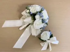 ブーケとブートニアセット