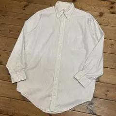 80〜90s USA製 Brooks Brothers ストライプシャツ