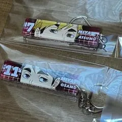 ハイキュー 目ヂカラ アクリルキーホルダー 宮侑・宮治