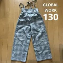 キッズ サスペンダー付きパンツ グレンチェック