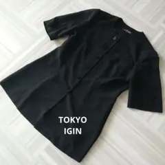 tokyo IGIN 東京イギン ブラックシャツジャケット フォーマルシャツ就活