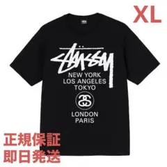 ❗️期間限定SALE❗️ステューシー WORLD TOUR TEE ブラックXL
