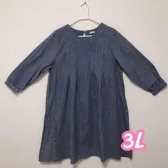 レディース ワンピース 大きいサイズ プラスサイズ