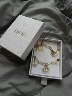 Dior ディオール ノベルティ キーホルダー チャーム 箱付き 未使用