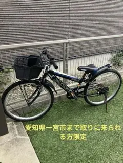 [수령하러 오시는 분 한정] 주니어 자전거 바디, 블랙, 24인치