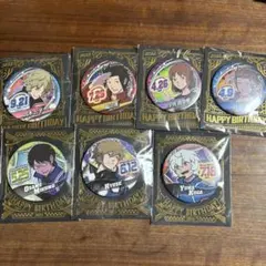 ワールドトリガー　バースデー缶バッジ　7点セット