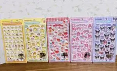 正規品 ボンボンドロップシール/おはじきシール★まとめて9点セット（サンリオ）