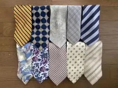 ネクタイ　まとめ売り　10本セット⑤（まとめ購入依頼不可）