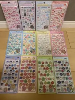 しずくちゃん硬めシール12枚セット