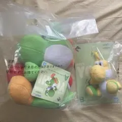 スーパーマリオ　ヨッシー　一番くじ　ぬいぐるみ　マスコット　セット