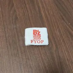 B'z　FYOP　ガチャ　リストバンド(白)