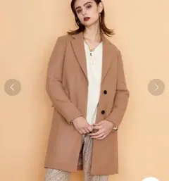 未使用　UNITED TOKYO ヴィクトリアウールチェスターコート