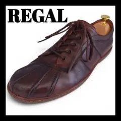 希少 REGAL リーガル モカシン レザー ブラウン メンズ 25.5のサムネイル