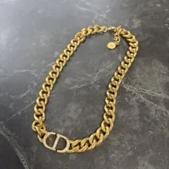 Dior ゴールドチェーン　チョーカー