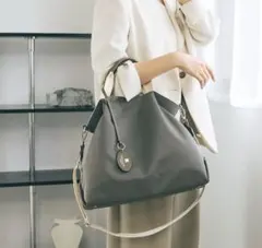 【TOPKAPI】ナイロン 2way トートバッグ A4対応