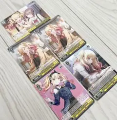 プロセカ　ヴァイスシュヴァルツ　天馬咲希　５枚セット