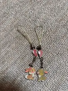 ディズニー とんすけ ミス・バニー ストラップ ペアのサムネイル