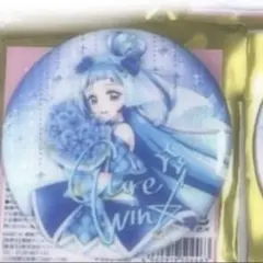 キュアウインク 蒼風なな 感謝祭 缶バッジ サイン 1個 プリキュア