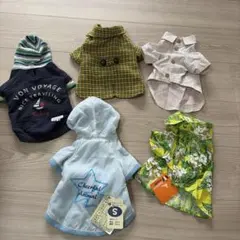 犬服まとめ売りセット。Sサイズ （新品、タグ付き2着）