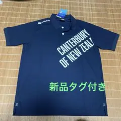 （新品タグ付き）Canterbury ポロシャツ ネイビー　Ｌ